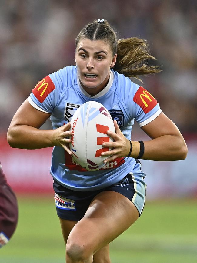 Jess Sergis for NSW. Photo by Ian Hitchcock/Getty Images