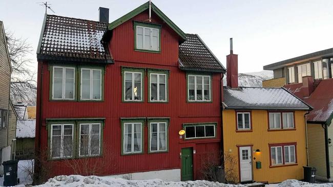 The Red Old House in Tromso. Picture: Susan Dyson-Wicks