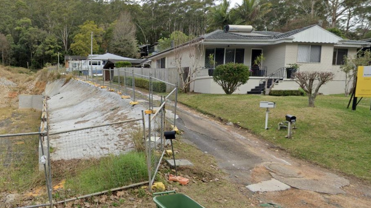 Three properties on Etna St which sit on the edge of the site. Picture: Google Images