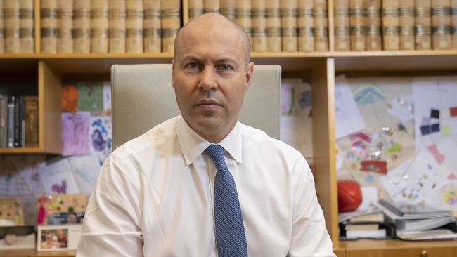 Treasurer Josh Frydenberg will deliver the budget on Tuesday. Picture: Gary Ramage