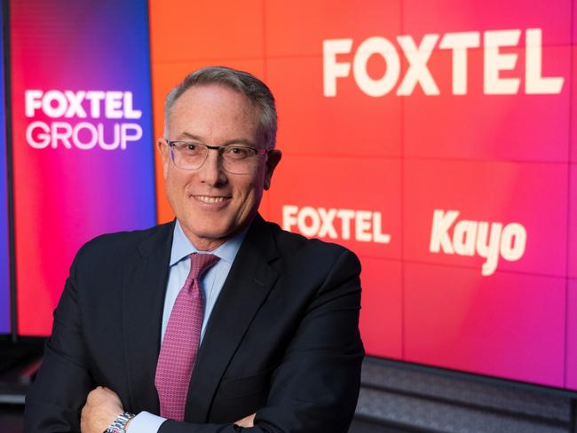 Foxtel CEO Patrick Delany