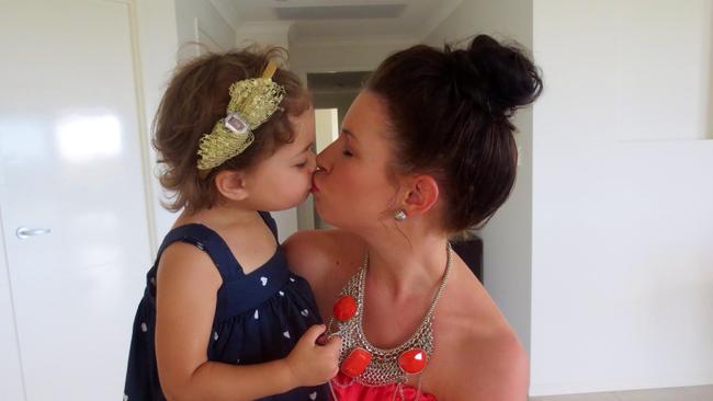 Olivia Noakes with her niece, Annabelle. (Pic: Supplied)