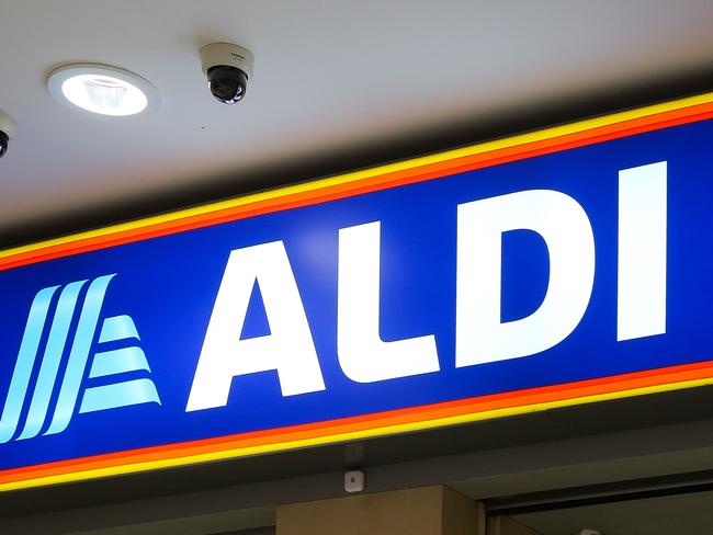 SYDNEY, AUSTRALIA - Newswire Photos JANUARY 17, 2022: A view of a sign at Aldi in Sydney as the cost of living continues to rise. Picture: NCA NewsWire