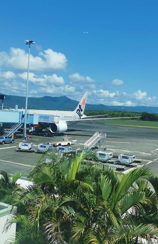 It takes seven hours from Cairns to Narita, Tokyo.