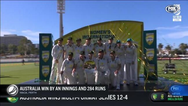 Australia have thumped South Africa by an innings and 284 runs