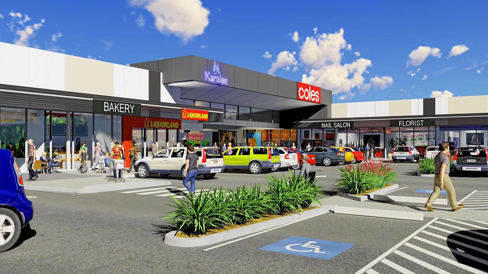 Artist impressions of the $80 million expansion at Karalee Shopping Village on Junction Rd.