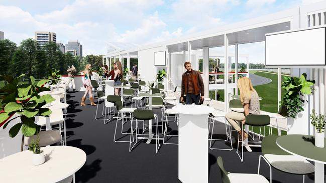 The new fan zones are aiming to ‘take the spectator experience to a new level’.