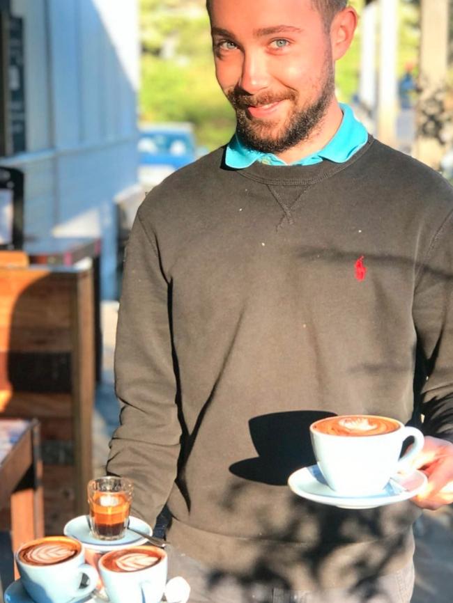 The Mossy Cafe general manager Dean White has helped create a warm atmosphere for some of the best coffee on the south coast. Picture: Facebook