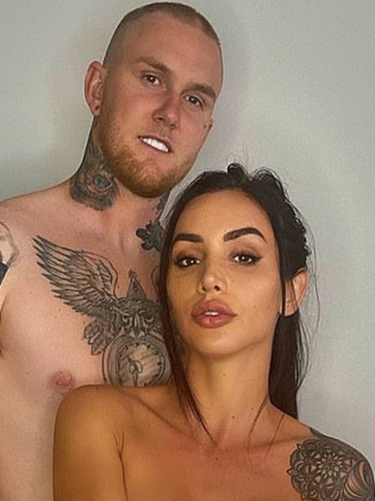 She launched her X-rated career with her now ex-boyfriend Luke Erwin. Picture: Instagram/VanessaSierra