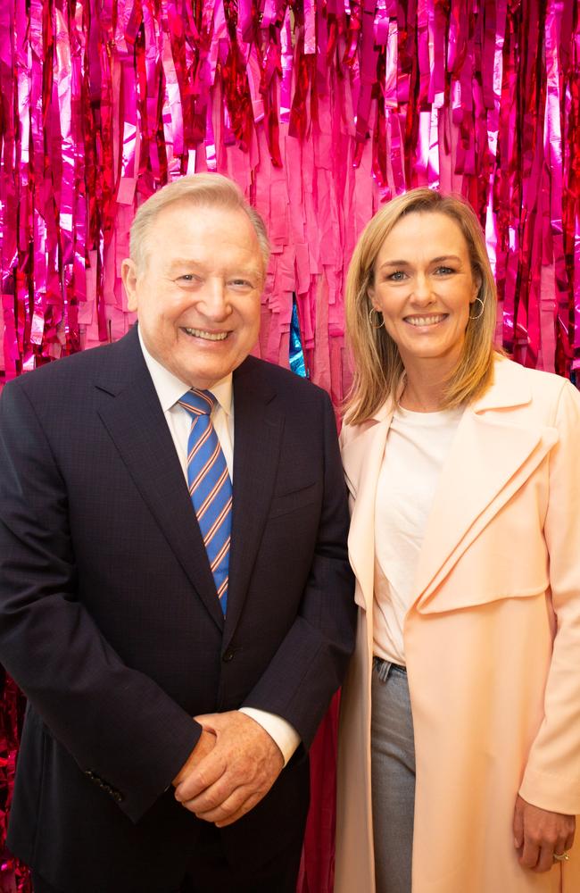 Peter Hitchener and Alicia Loxley at the launch on Wednesday. Picture: Darren McNamara