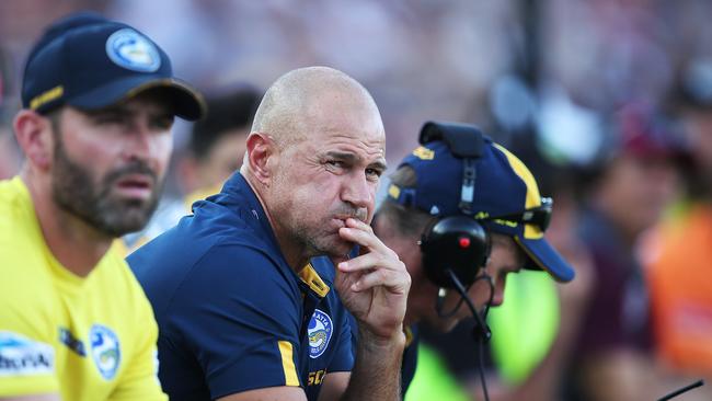 The Eels were a basket case when coach Brad Arthur took over at the club. Picture: Phil Hillyard