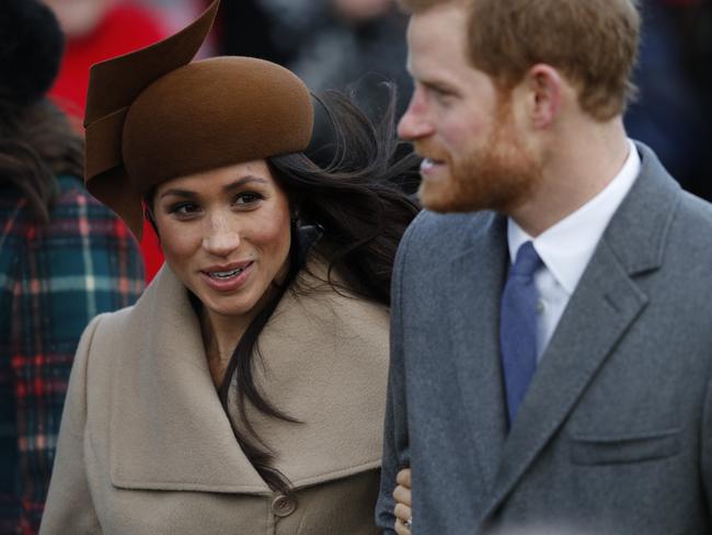 Meghan Markle and Prince Harry have publicly distanced themselves from Meghan’s family. Picture: AFP