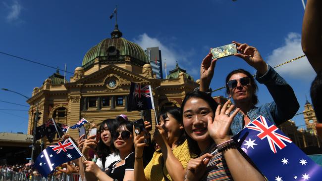 Melbourne’s CBD will not host an Australia Day parade in 2021 AAP Image/James Ross