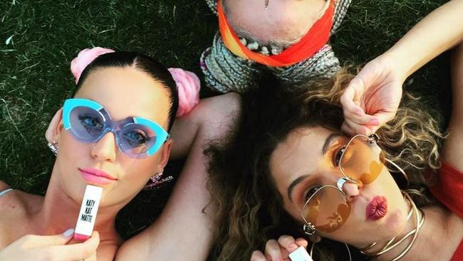 Coachella 2016 on social media... Katy Perry. Picture: Instagram