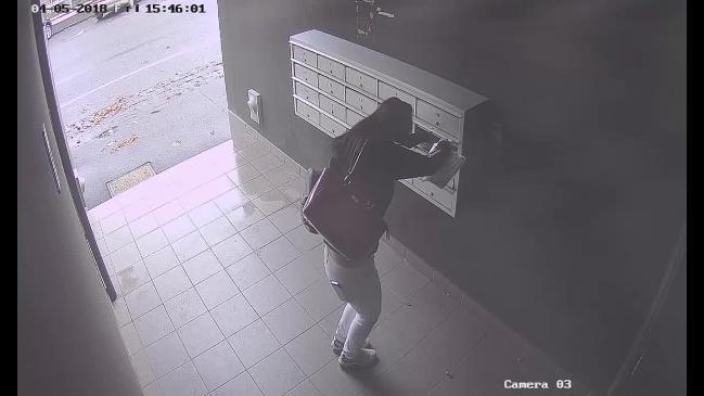 Police release CCTV footage following mail theft - Collingwood