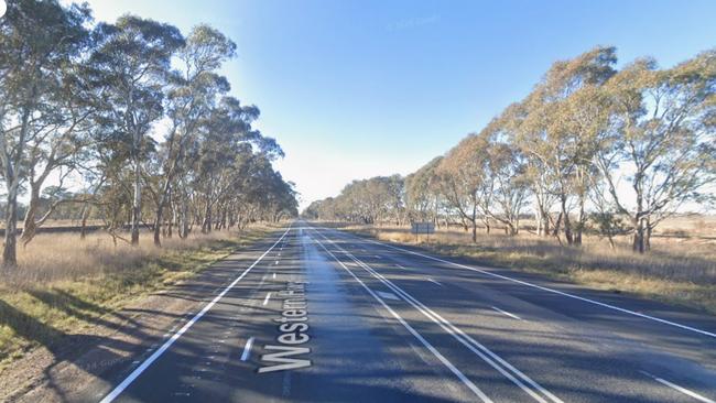 The Western Highway between Beaufort and Ararat has been closed due to a fatal collision. Picture: Google Maps