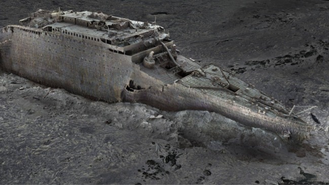 Advanced 3D model goes inside Titanic wreck | news.com.au — Australia’s ...