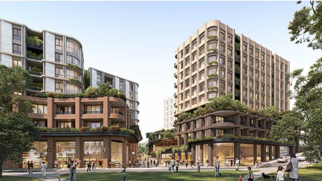 A concept image of the Turramurra development.