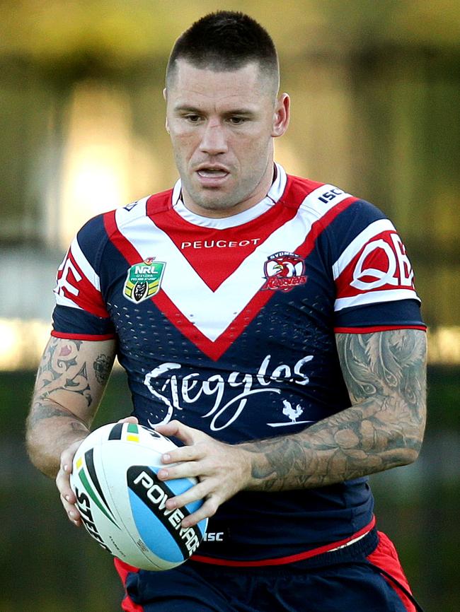 The Roosters’ Shaun Kenny-Dowall. Picture: Gregg Porteous