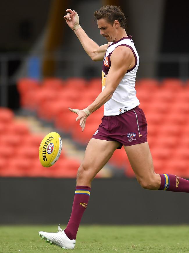 Daniher slots one of his four majors.