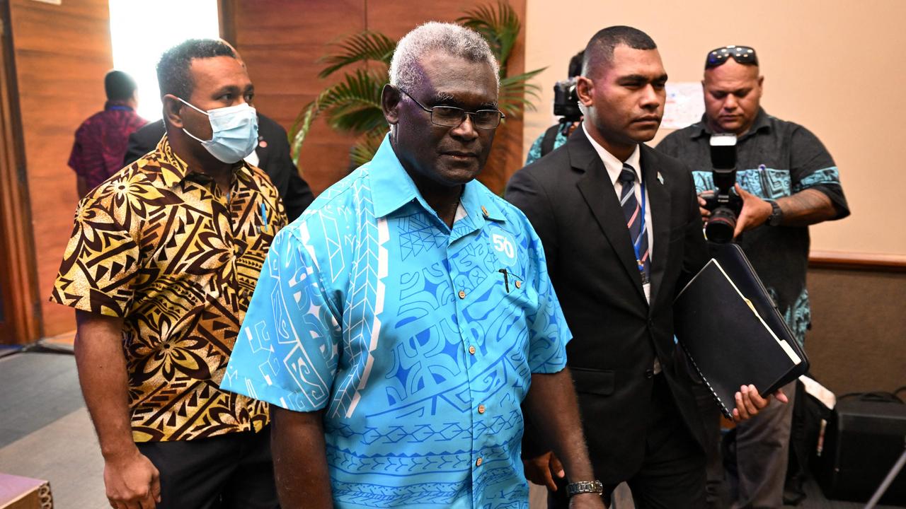 Le Premier ministre des Îles Salomon déclare que la base étrangère en ferait une cible militaire