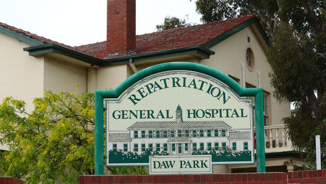 The $200m contract to redevelop the Repat Hospital site at Daw Park has been dumped by the State Government. Picture: Tait Schmaal