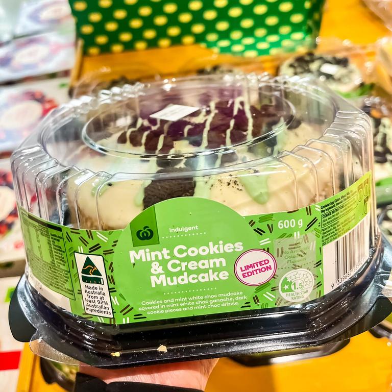 Woolworths has released a new limited-edition mud cake flavour. Picture: Facebook/SunnybankHillsShoppingtown