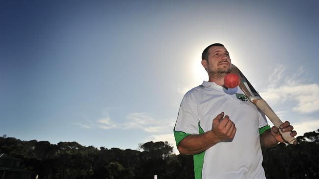 Lennox Head opening batsman Andrew Lindsay. Photo The Northern Star.