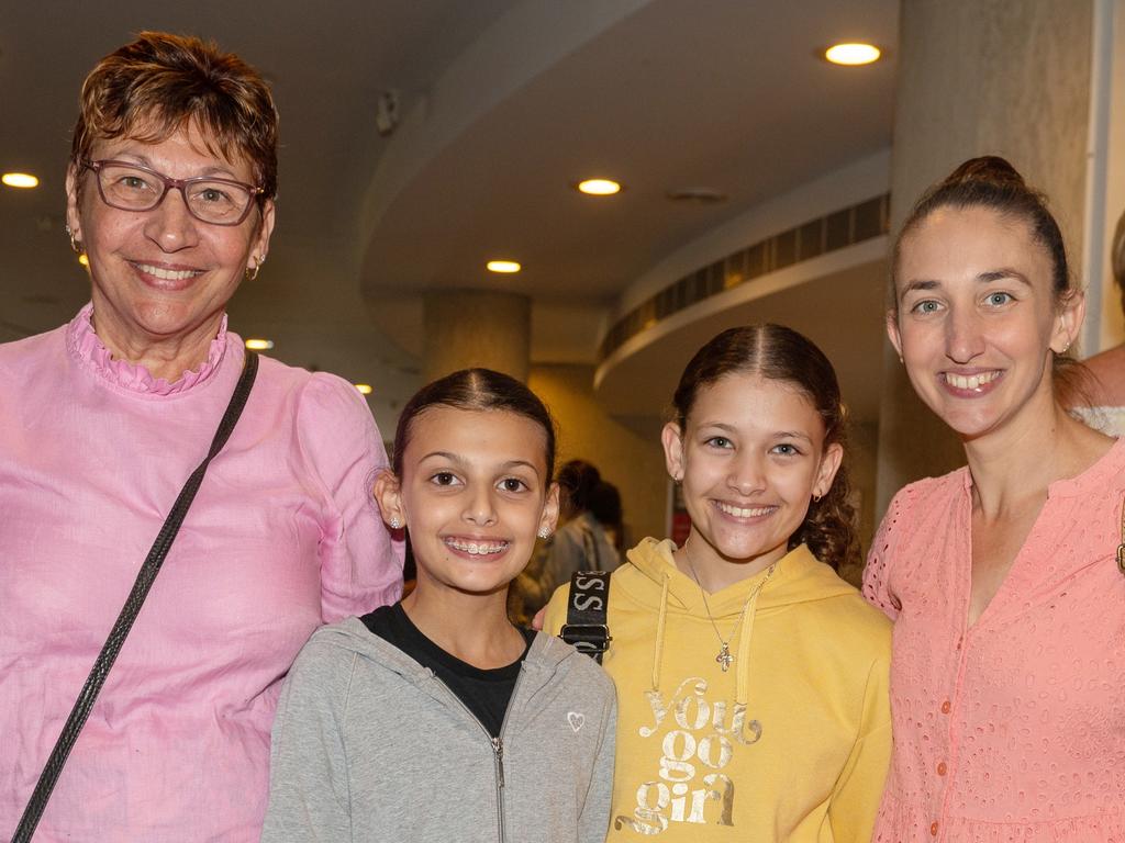 Josephine Muscat, Miley Sammut, Kiara Sammut and Annette Deguara at the 76th Mackay Eisteddfod Monday 2 October 2023 Picture: Michaela Harlow