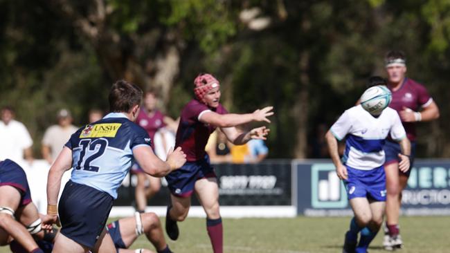 Action from the Queensland Reds v New South Wales Waratahs Under 19s clash. Pic credit: Kev Nagle.