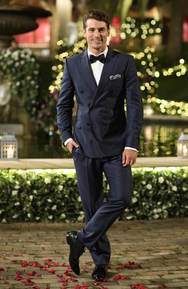 Johnson said his experience having his heart broken helped him in his role this year as The Bachelor. Picture: Supplied/Ten