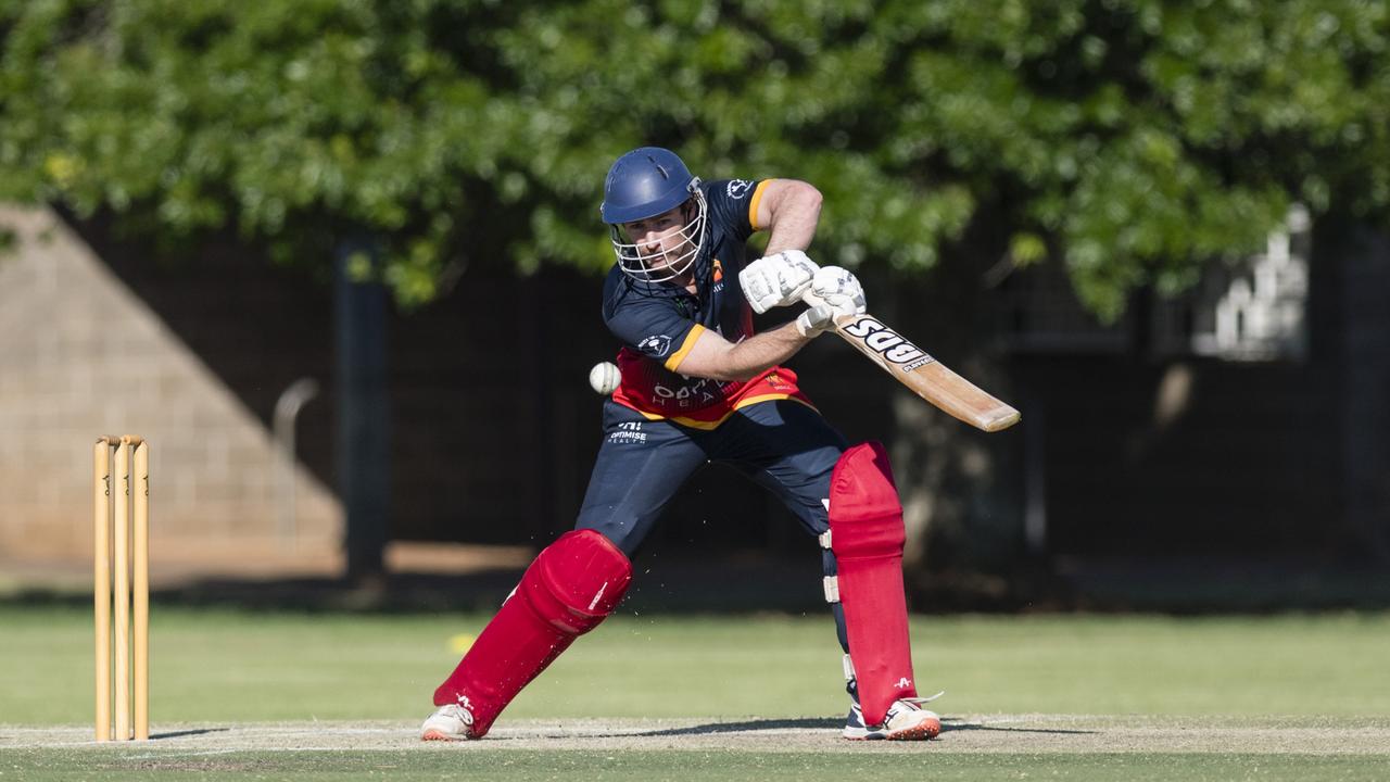 Kyle Tonkin bats for Metropolitan-Easts against Souths Magpies. Picture: Kevin Farmer