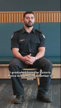 Alessandro's journey to Victoria Police