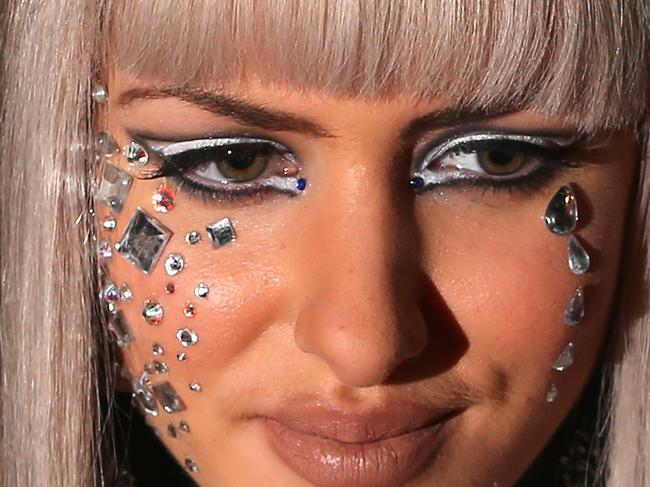 MELBOURNE, AUSTRALIA - SEPTEMBER 22: Gabi Grecko, the partner of Geoffrey Edelsten, attends the 2014 Brownlow Medal at Crown Palladium on September 22, 2014 in Melbourne, Australia. (Photo by Quinn Rooney/Getty Images)