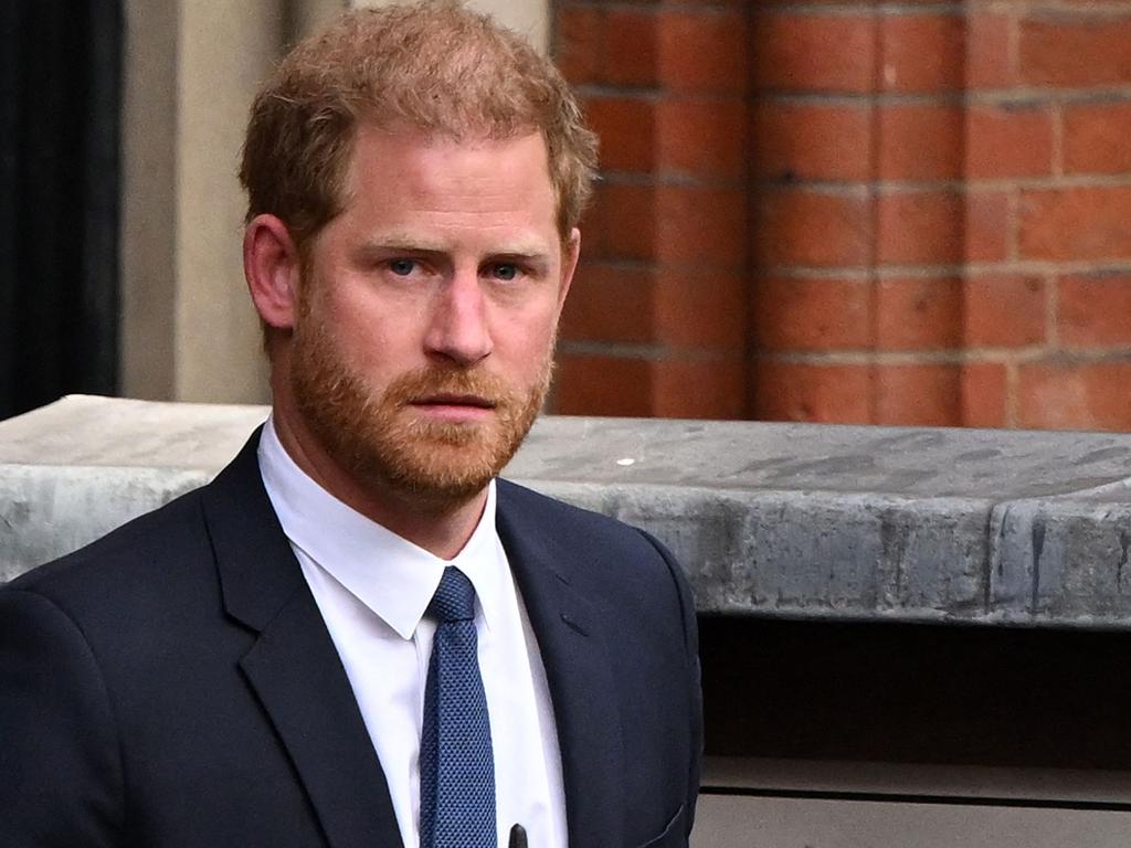 Harry outside the Royal Courts of Justice, Britain's High Court, in central London on March 27, 2023. Picture: Justin Tallis/AFP