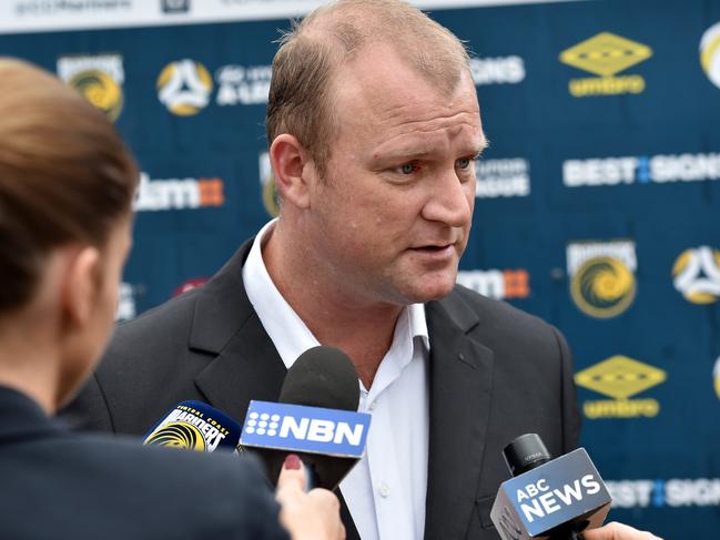 Central Coast Mariners CEO Shaun Mielekamp Picture: Troy Snook