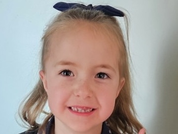 Six-year-old Airlie Montgomery’s body was found hours after she disappeared. It appears her death was accidental. Picture: Supplied.