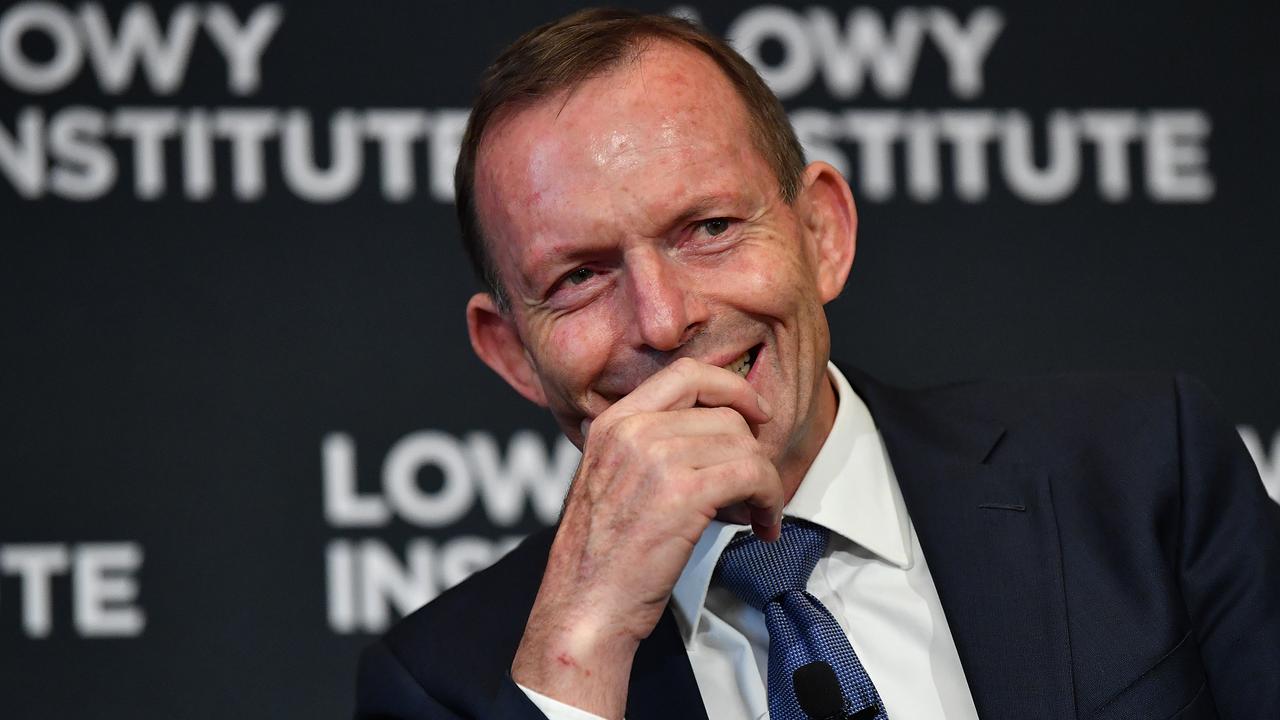 Former PM Tony Abbott is one of 933 Australians honoured in this year’s Queen’s Birthday Honours list. Picture: Joel Carrett/AAP