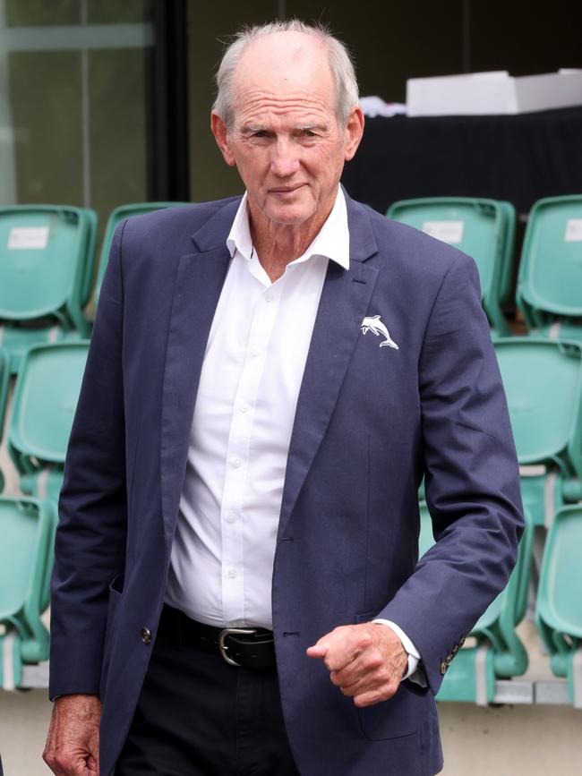 NRL coaching great Wayne Bennett has mentored Graham Arnold. Picture: Steve Pohlner