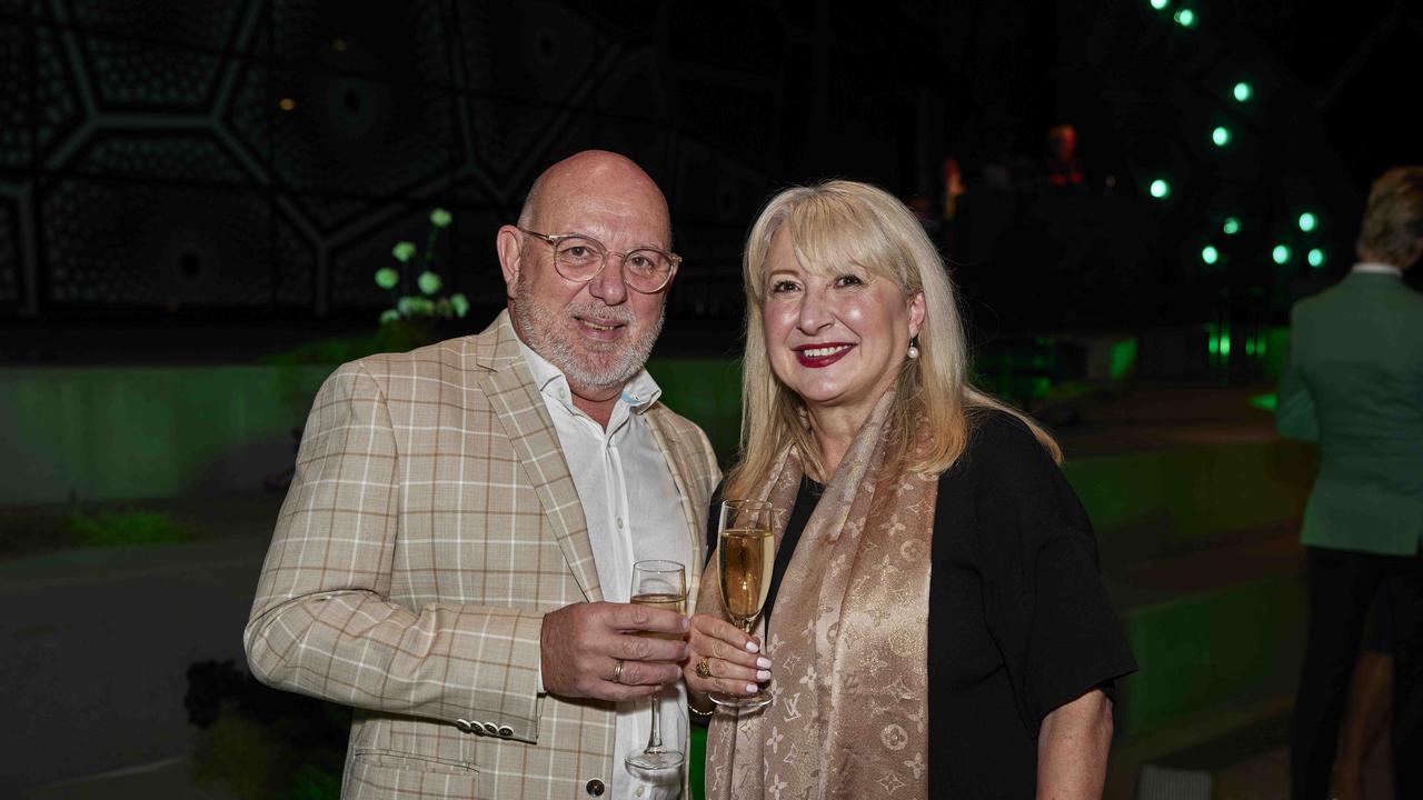 Guido Pitelli and Jo Pitelli at the We Are Phoenix launch party at HOTA. Picture: Chris Crawford (The Pulse with Portia Large)