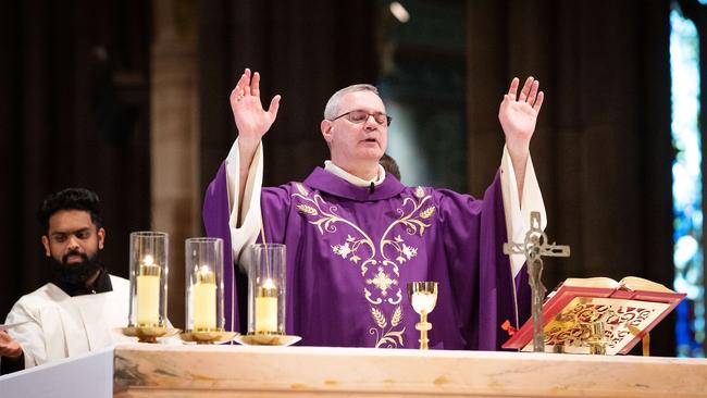 Arch Bishop Peter Comensoli is urging church leaders to support the Jewish community. Picture: Mark Stewart