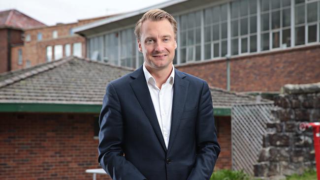 Manly MP James Griffin, pictured at the site, now wants to hear your views. Photographer: Adam Yip