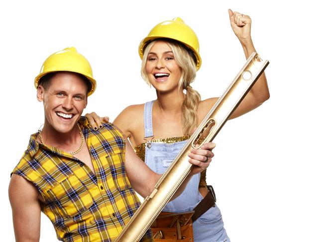 COPYRIGHT WARNING for Moreton Life ONLY. Phone Kylie Knight 3480 8226. The Block Queensland contestants Luke and Tess will appear at the Moreton Bay Food + Wine Festival. Photo: Courtesy Channel 9