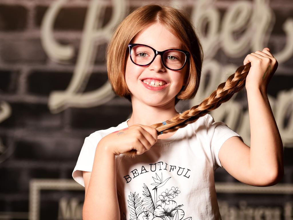 Townsville girl donates hair for charity Townsville Bulletin