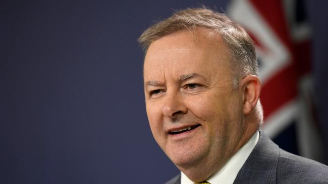 Federal Opposition Leader Anthony Albanese speaks to the media in Sydney last Friday. Picture: AAP