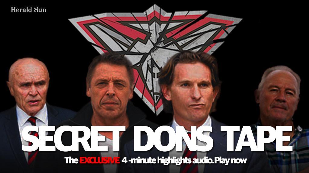 Explosive 4-minute highlights from the recording of the Essendon meeting every footy fan must hear. LANGUAGE WARNING