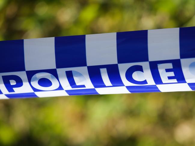 SYDNEY, AUSTRALIA - Newswire Photos - MAY 23 2023: A  general stock view of Police tape on a crime scene in Sydney.  Picture : NCA Newswire / Gaye Gerard