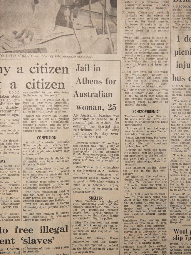 Page 3 of The Australian on January 26, 1974.