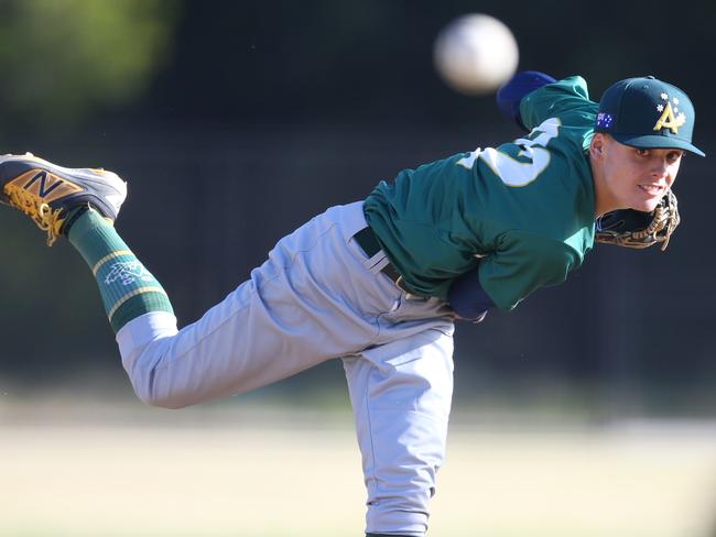 Aussie ace with ‘lucky arm’ targets MLB dream