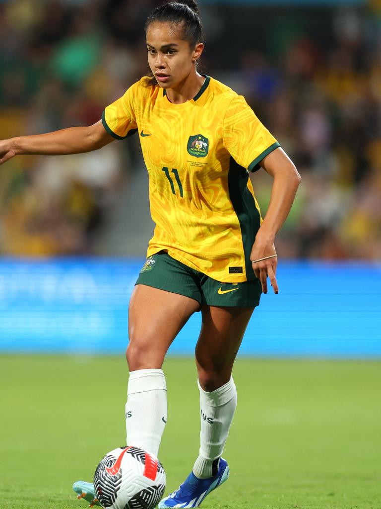 Mary doing what she does best. Picture: James Worsfold/Getty Images